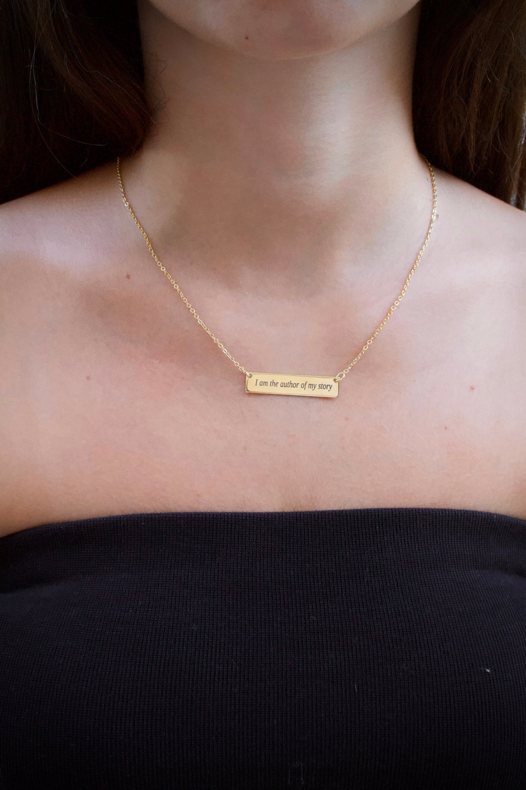 "I am the author of my story" - שרשרת