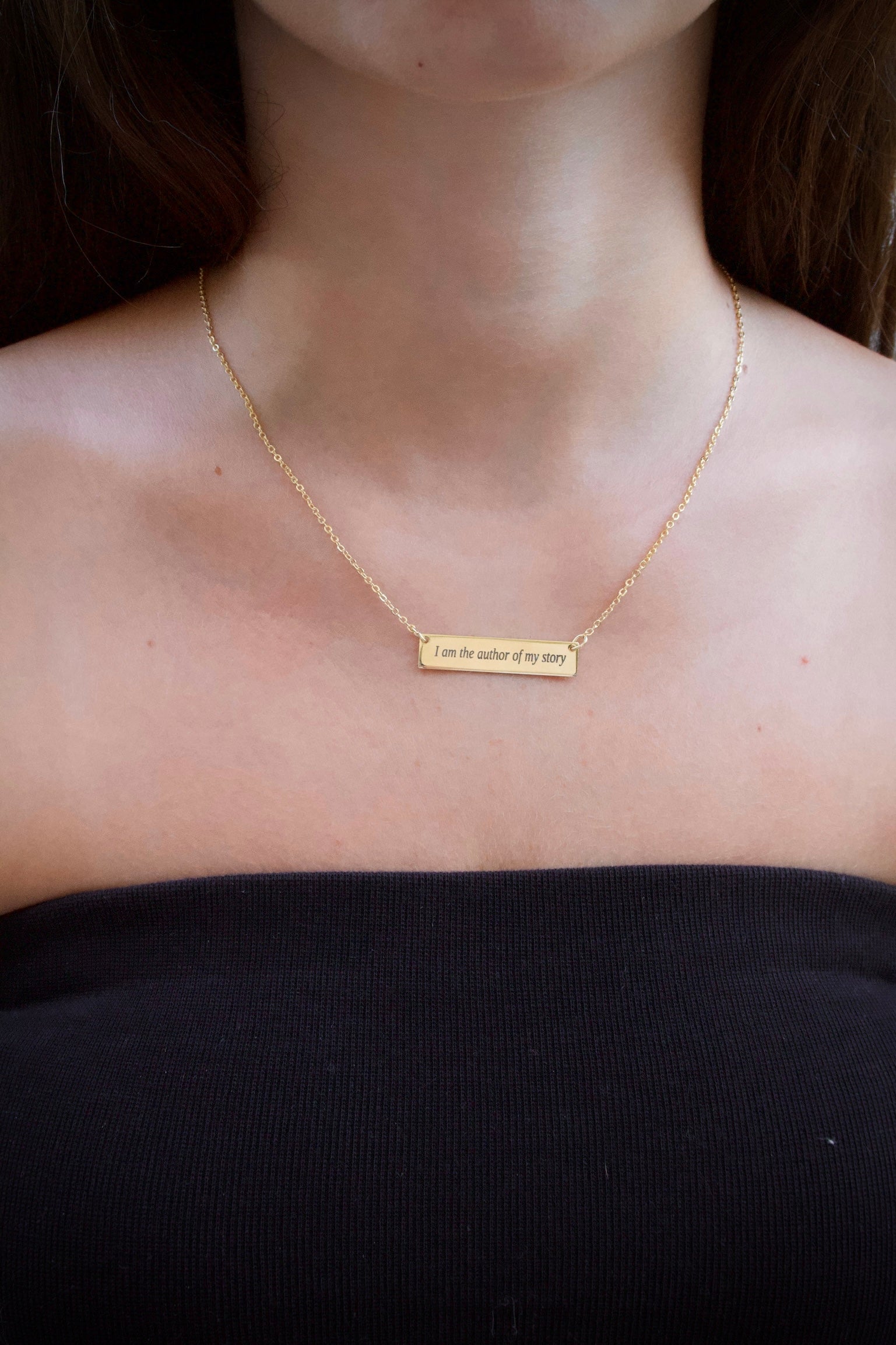 "I am the author of my story" - שרשרת