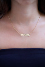 "I am open to receiving abundance" - שרשרת