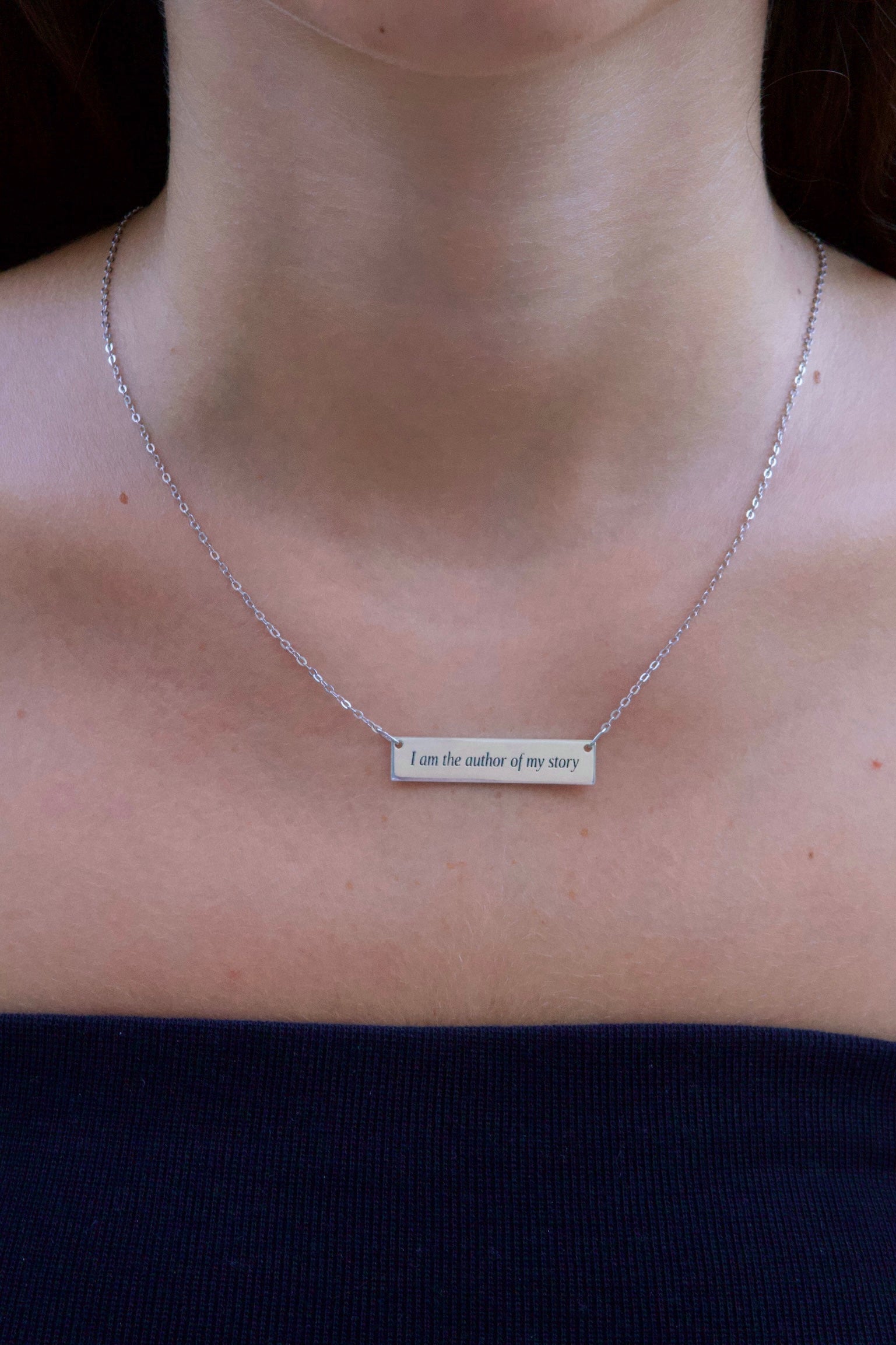 "I am the author of my story" - שרשרת
