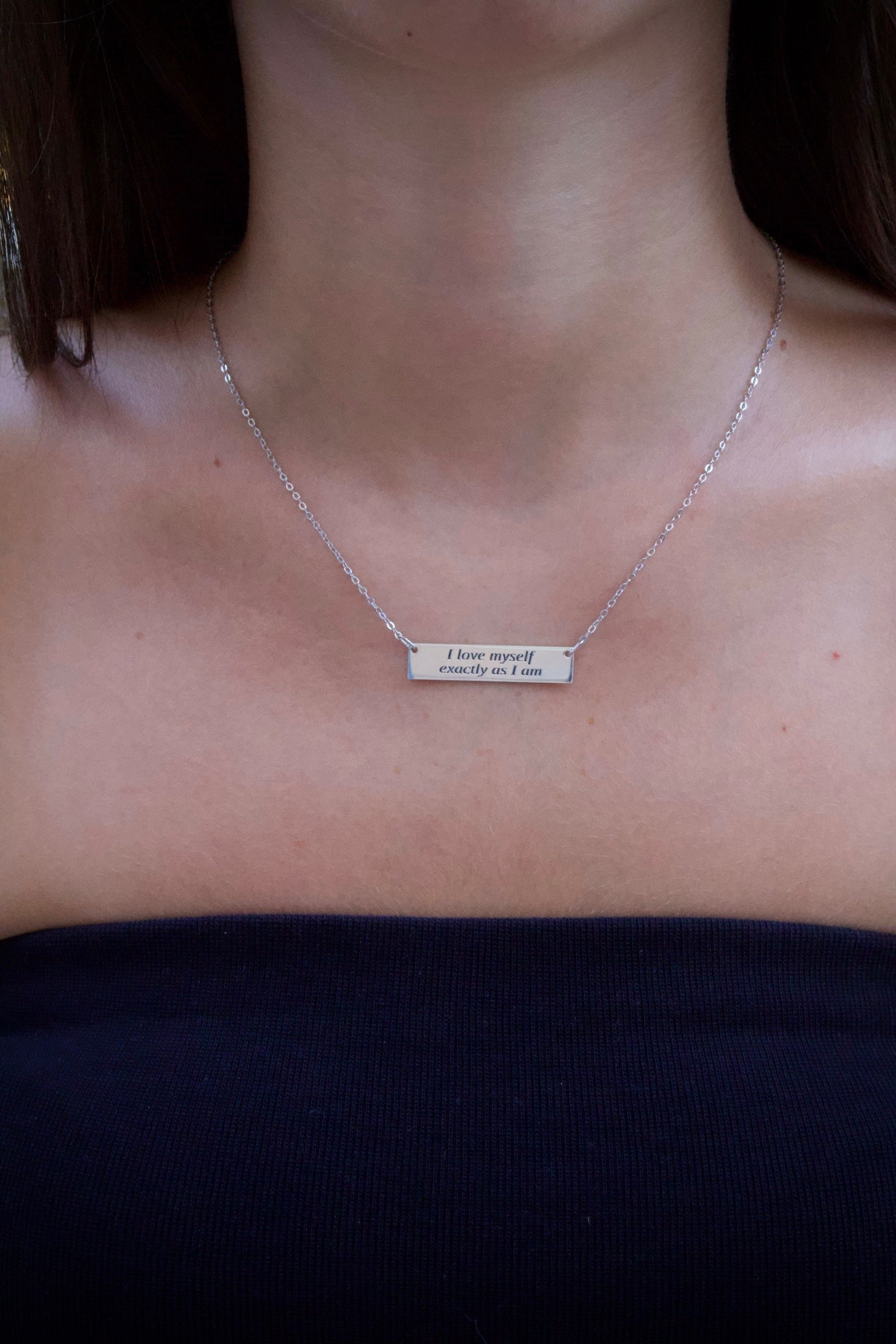 "I love myself exactly as I am" - שרשרת